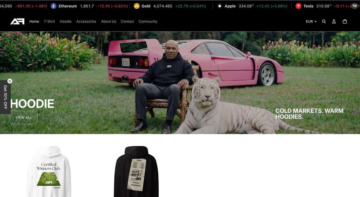 AF Label — e-commerce streetwear